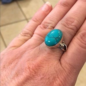 Sterling and Turquoise Ring